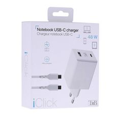 TNB ICLICK Mini chargeur USBC 48 W - CHNBTINY48 -  Blanc