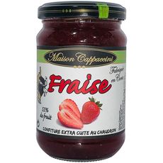 MAISON CAPPACCINI Confiture de fraise 55% de fruit 350g