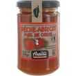 CHARLES ANTONA Confiture extra de pêche abricot et miel de Corse 60% fruit 350g