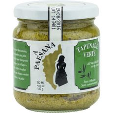 A PAESANA Tapenade verte à l'huile d'olive vier extra bocal 180g