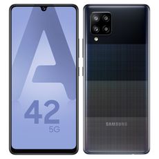 SAMSUNG Smartphone Galaxy A42 5G 128 Go  6.6 pouces Noir Double Sim
