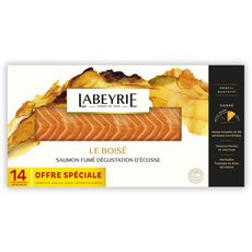 LABEYRIE Labeyrie Saumon fumé d'Ecosse x14 435g 14 tranches 435g