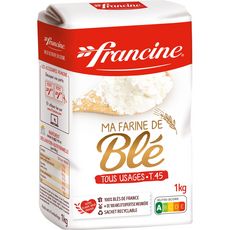 Francine Farine De Ble Tous Usages T45 1kg Pas Cher A Prix Auchan