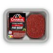 CHARAL Steaks Hachés Pur Bœuf 15%mg 2 pièces 250g