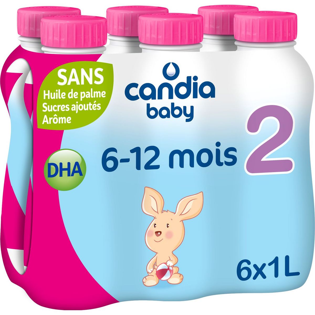 Candia Baby Lait 2eme Age Liquide Des 6 Mois 6x1l Pas Cher A Prix Auchan