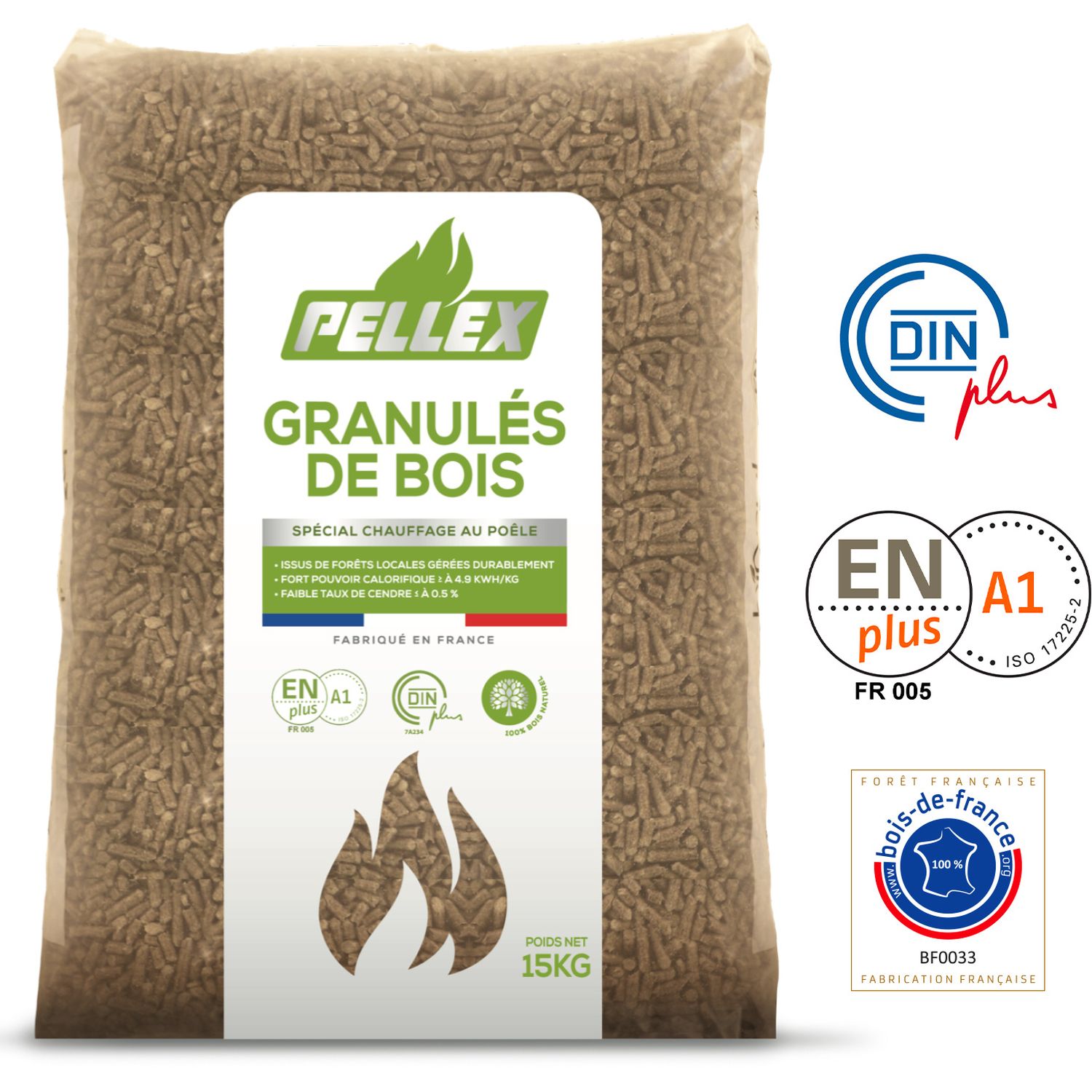 granulés de bois, pellets, bois de chauffage à Lyon - Vente et livraison de  pellets pas chers en Isère - Granules au Poêle