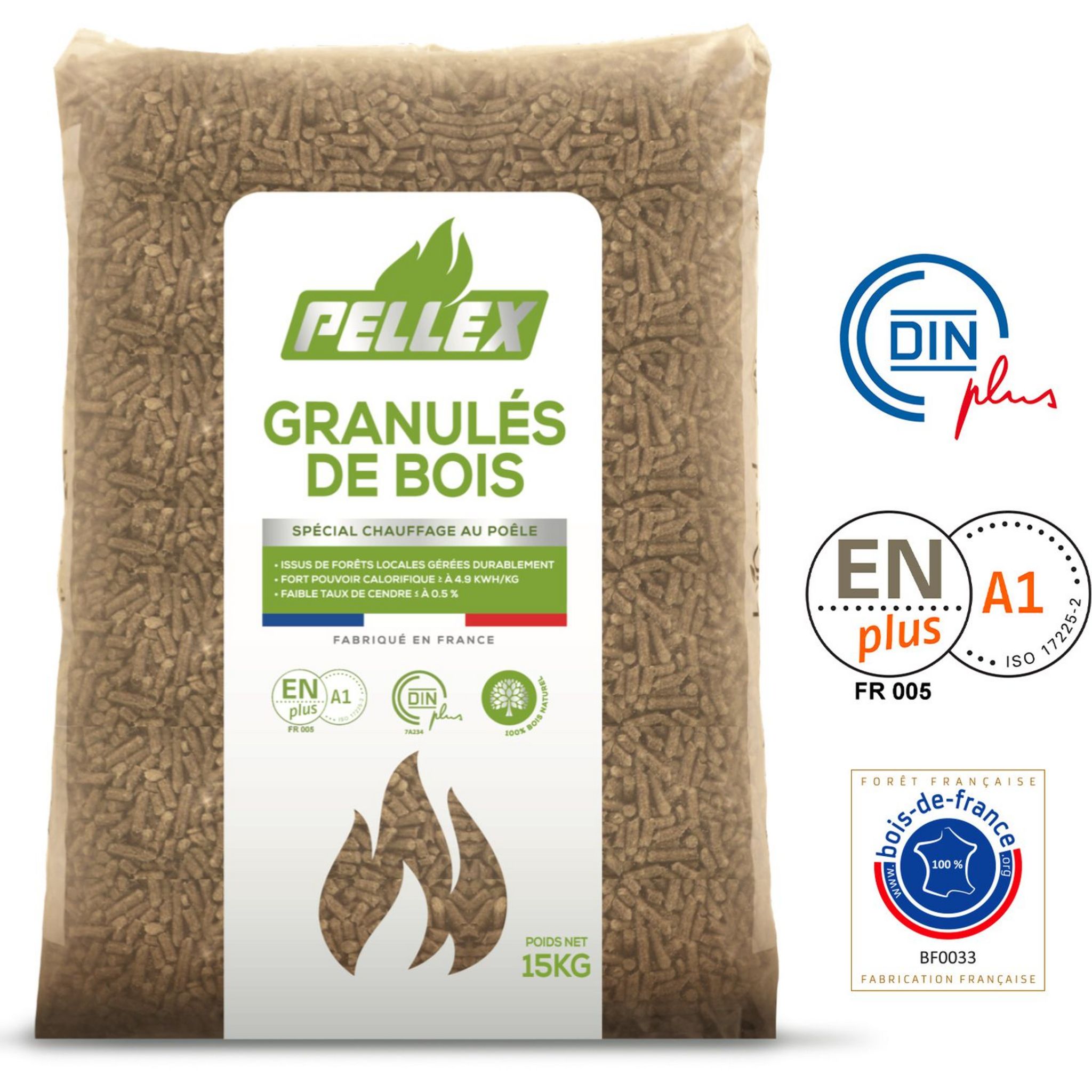 Sac de best sale pellets auchan