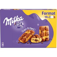 Milka Cake Choc Gateaux Fourres Chocolat Sachets Individuels 10 Gateaux 350g Pas Cher A Prix Auchan