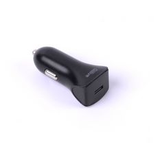 QILIVE Chargeur allume-cigare USB Type-C - 3A  - Noir