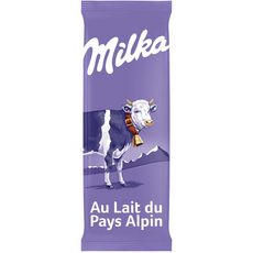 MILKA Tablette de chocolat au lait du pays alpin 1 pièce 200g