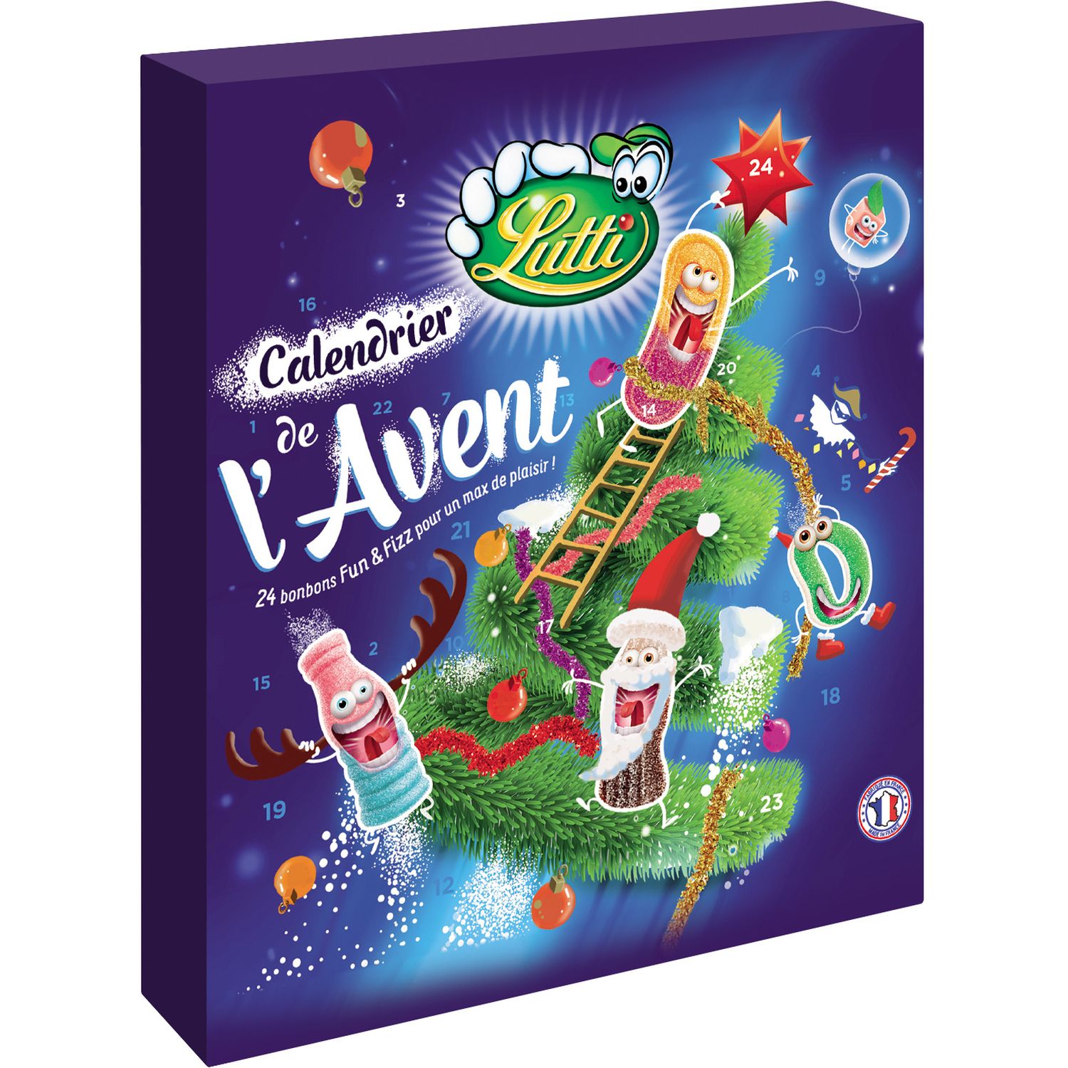 LUTTI Calendrier de l'avent 315g pas cher 