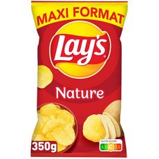 LAY'S Chips nature maxi format 350g