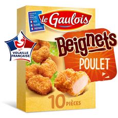 LE GAULOIS Beignets de poulet 11 pièces 200g