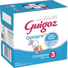 Guigoz Lait De Croissance Liquide Des 10 Mois 6x1l Pas Cher A Prix Auchan