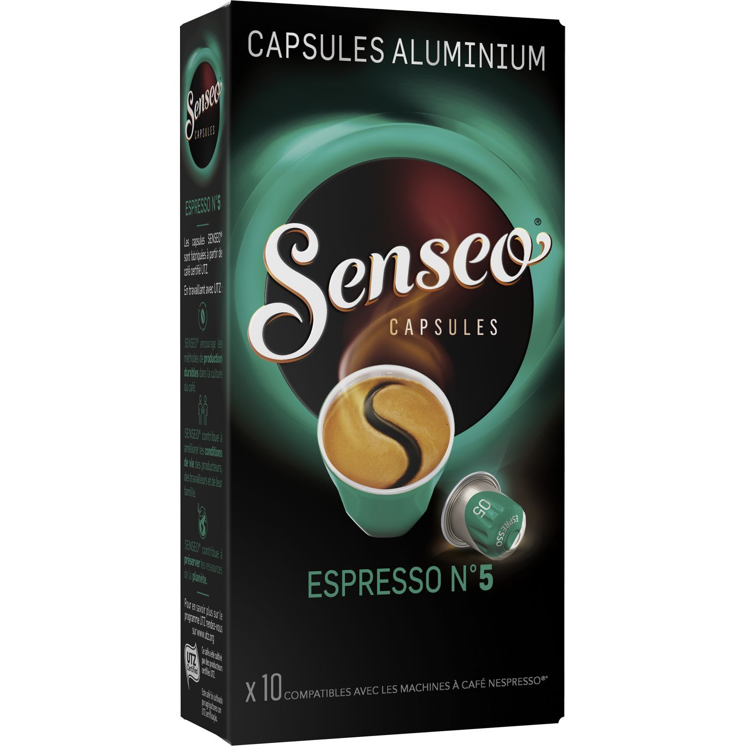 Café Capsule Espresso n°5 *10 (52gr)