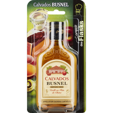 BUSNEL Calvados vieilli en fût de chêne flasque 40% 20cl