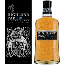 HIGHLAND PARK Scotch whisky écossais single malt 40% 10 ans avec étui 70cl