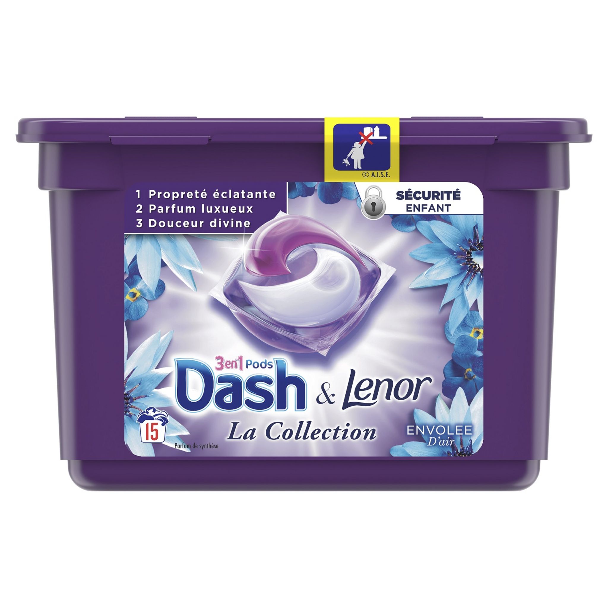 Dash 3-in-1 Pods Wildflower Fresh