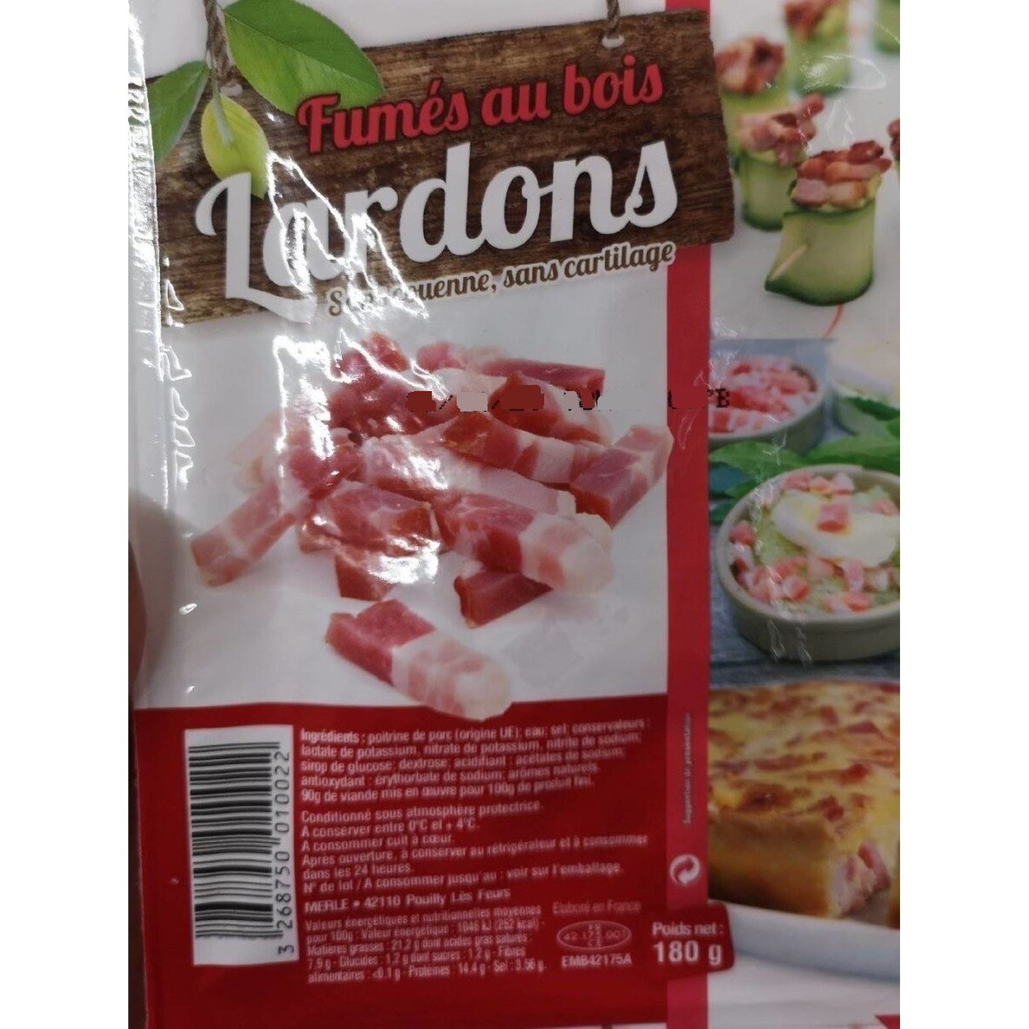 LARDONS FUMES 200GRS