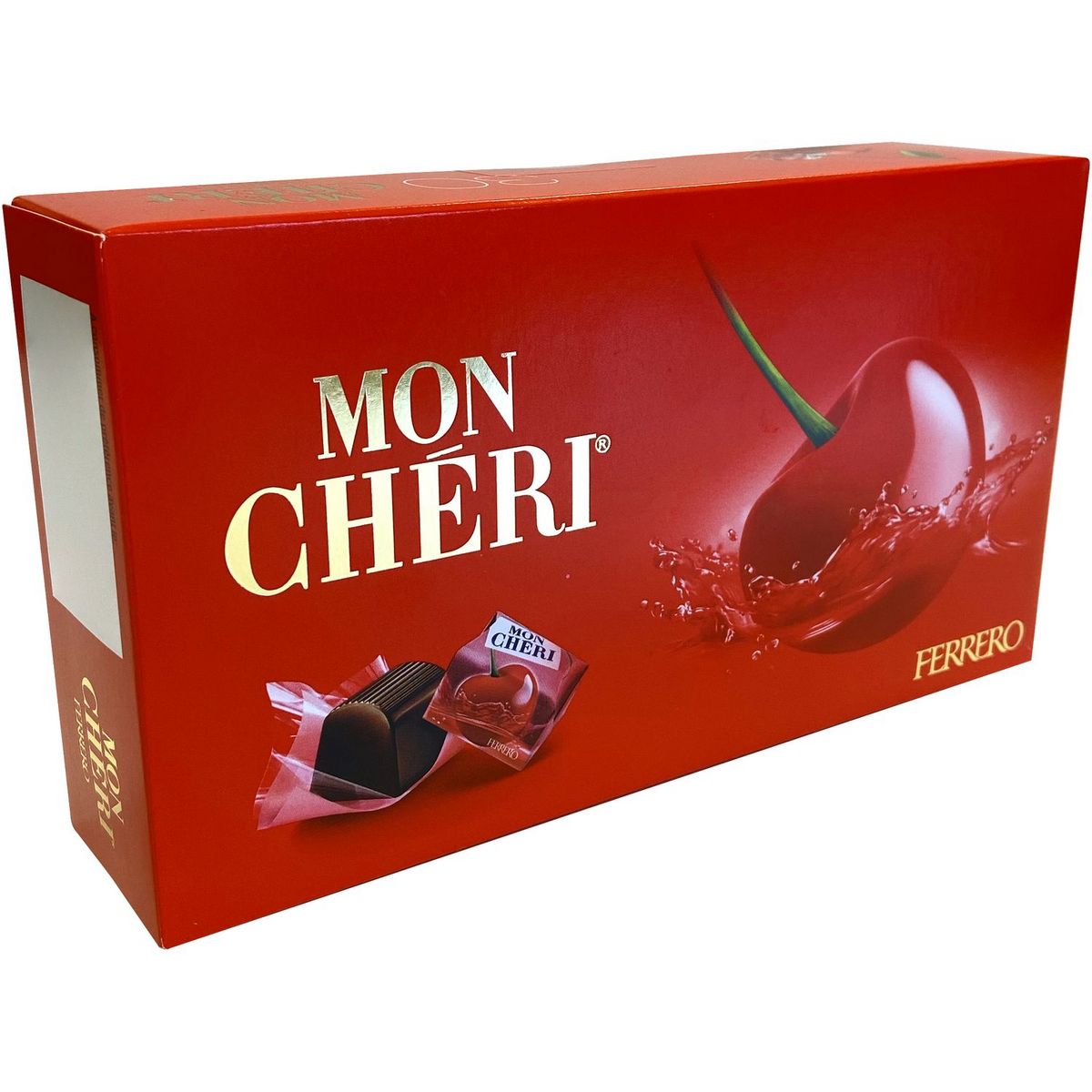 MON CHERI Chocolat noir fourré à la cerise et liqueur boite de 30 315g pas  cher 