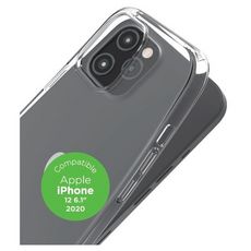 QILIVE Coque pour Apple iPhone 12 et 12 Pro - Transparent