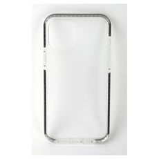 QILIVE Coque de protection pour Apple iPhone 12 et 12 Pro - Transparent/Noir