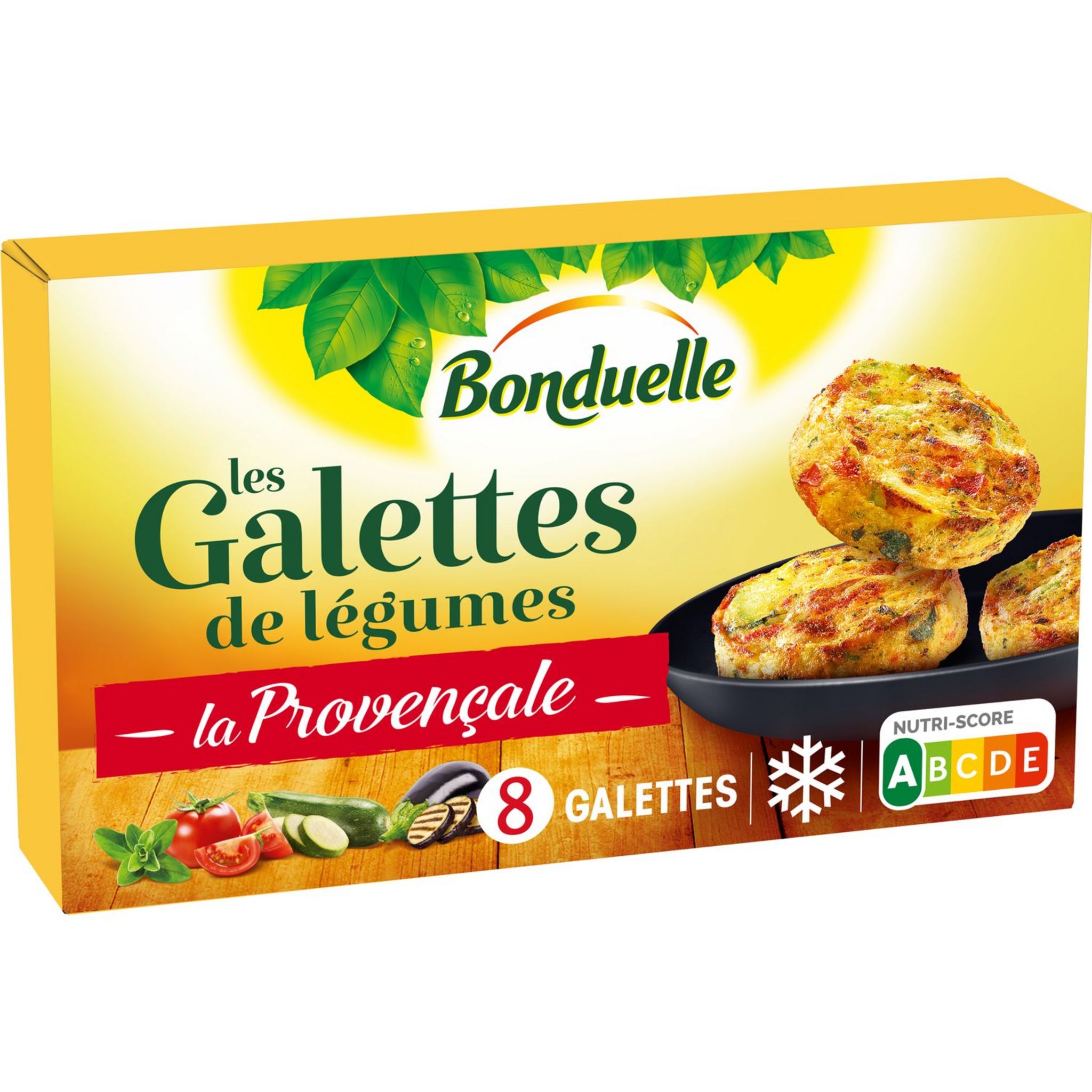 BONDUELLE Galette de légumes 8 pièces 300g pas cher - Auchan.fr