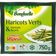 BONDUELLE Haricots verts et haricots au beurre 3-4 portions 750g
