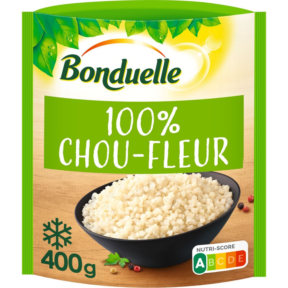 BONDUELLE Brunoise de choux-fleur 3 portions 400g