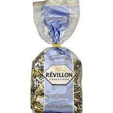 REVILLON CHOCOLATIER Les papillotes Tendress' lait et blanc sachet 420g