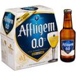 AFFLIGEM Bière blonde belge d'abbaye sans alcool bouteilles 6x25cl