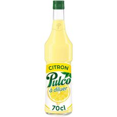 PULCO Concentré citron à diluer sans sucres ajoutés 70cl