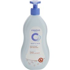 Cosmia Baby Gel Lavant Corps Et Cheveux Surgras Au Beurre De Karite 750ml Pas Cher A Prix Auchan