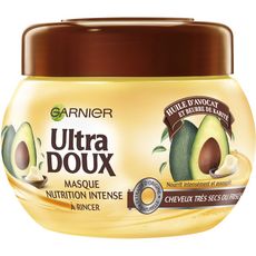 ULTRA DOUX Masque nutrition intense avocat & karité cheveux secs ou frisés 300ml
