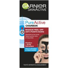 GARNIER PureActive Masque Peel-off Anti-points Noirs Au Charbon 50ml ...