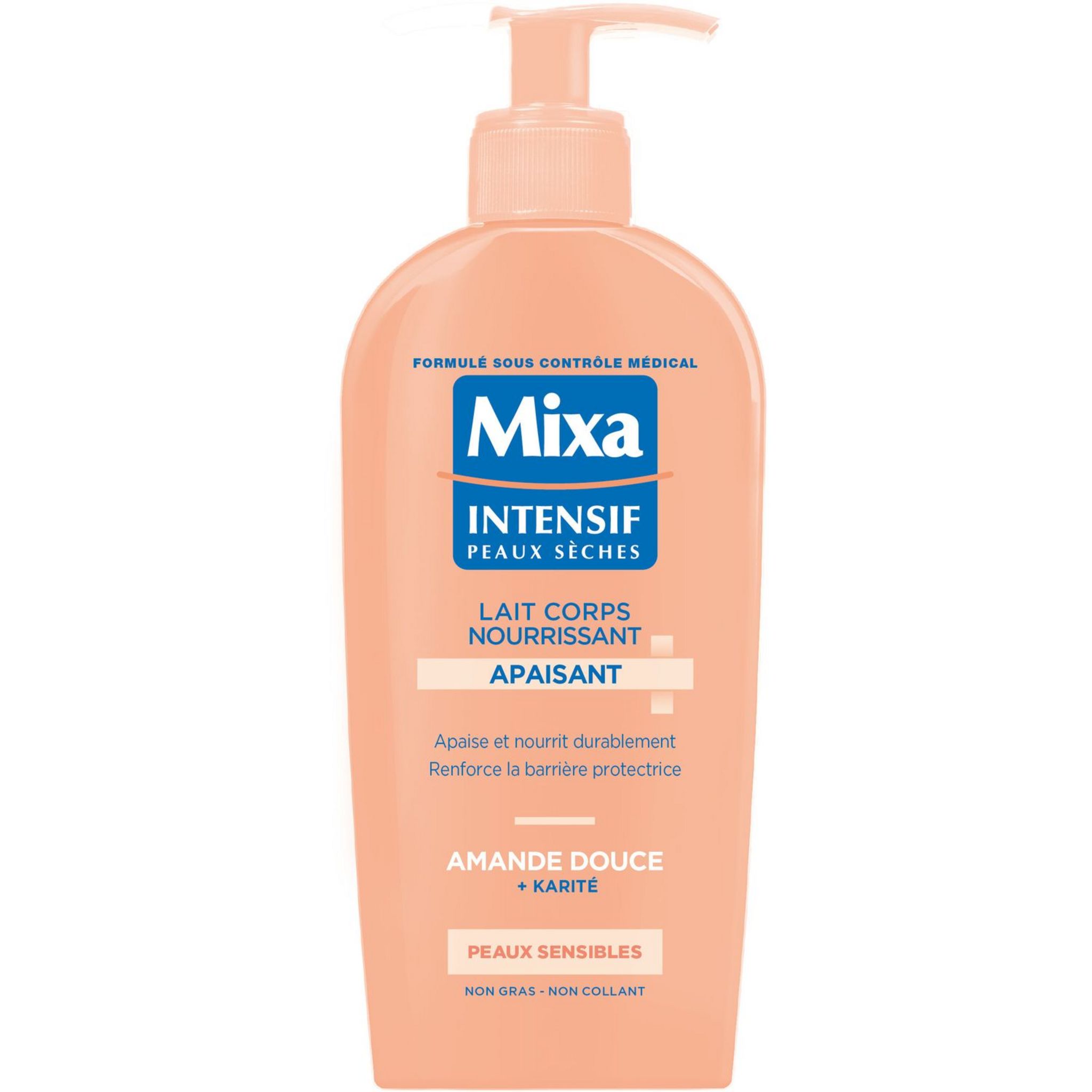 MIXA Mixa lait corporel apaisant peaux sensibles 250ml pas cher