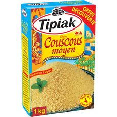 TIPIAK Graines de couscous moyen 1kg
