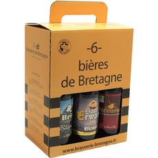 BRITT Coffret bières bretonnes 5.5% 6x33cl