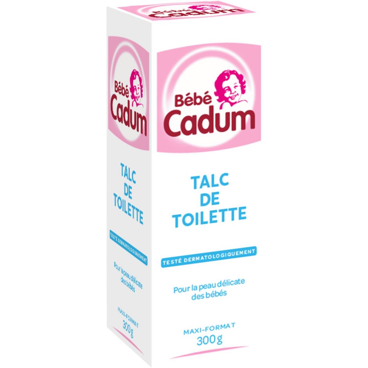 BEBE CADUM Talc de toilette 300g pas cher 