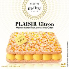 Lenotre Plaisir Au Citron 6 8 Parts 410g Pas Cher A Prix Auchan