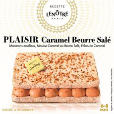 LENOTRE Le Plaisir caramel au beurre salé 6-8 parts 410g