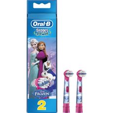 ORAL-B Recharges pour brosse à dents électrique enfants Reine des Neiges 2 brossettes