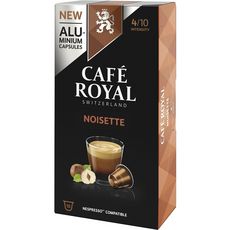 CAFE ROYAL Café Royal Café à la noisette en capsule compatible Nespresso 50g 10 capsules 50g