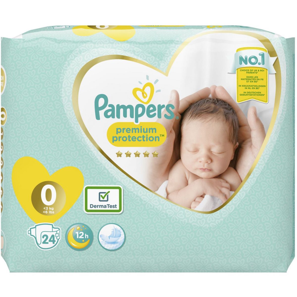 Couche Pampers Premium protection New Baby Micro T0 - 0 à 3 kg - 1
