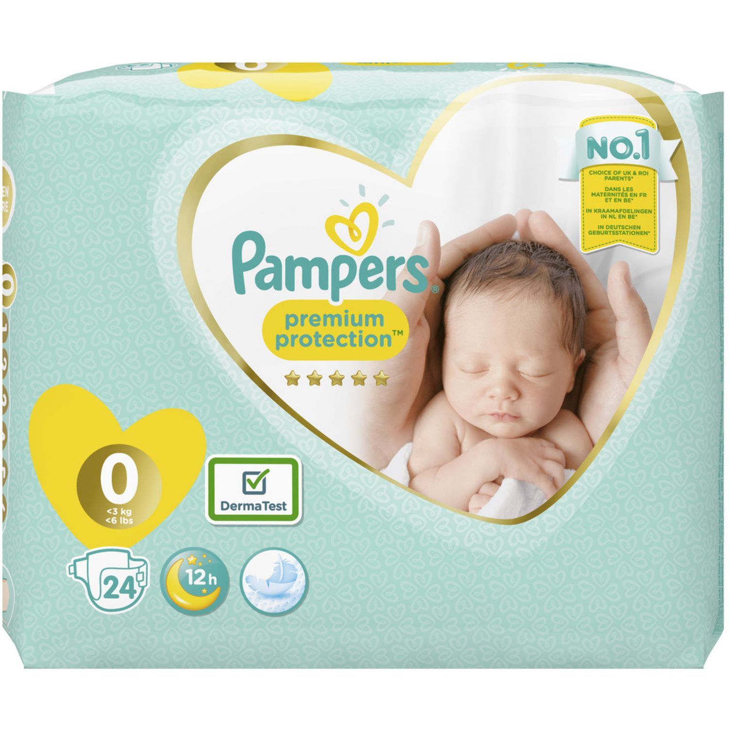 Pampers premium taille 0 - Pampers