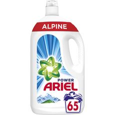 ARIEL Power lessive liquide alpine 65 lavages 3,575l