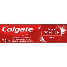 COLGATE Max White dentifrice élimine les tâches 75ml