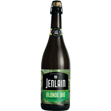 JENLAIN Bière blonde bio non filtrée 6.2% 75cl