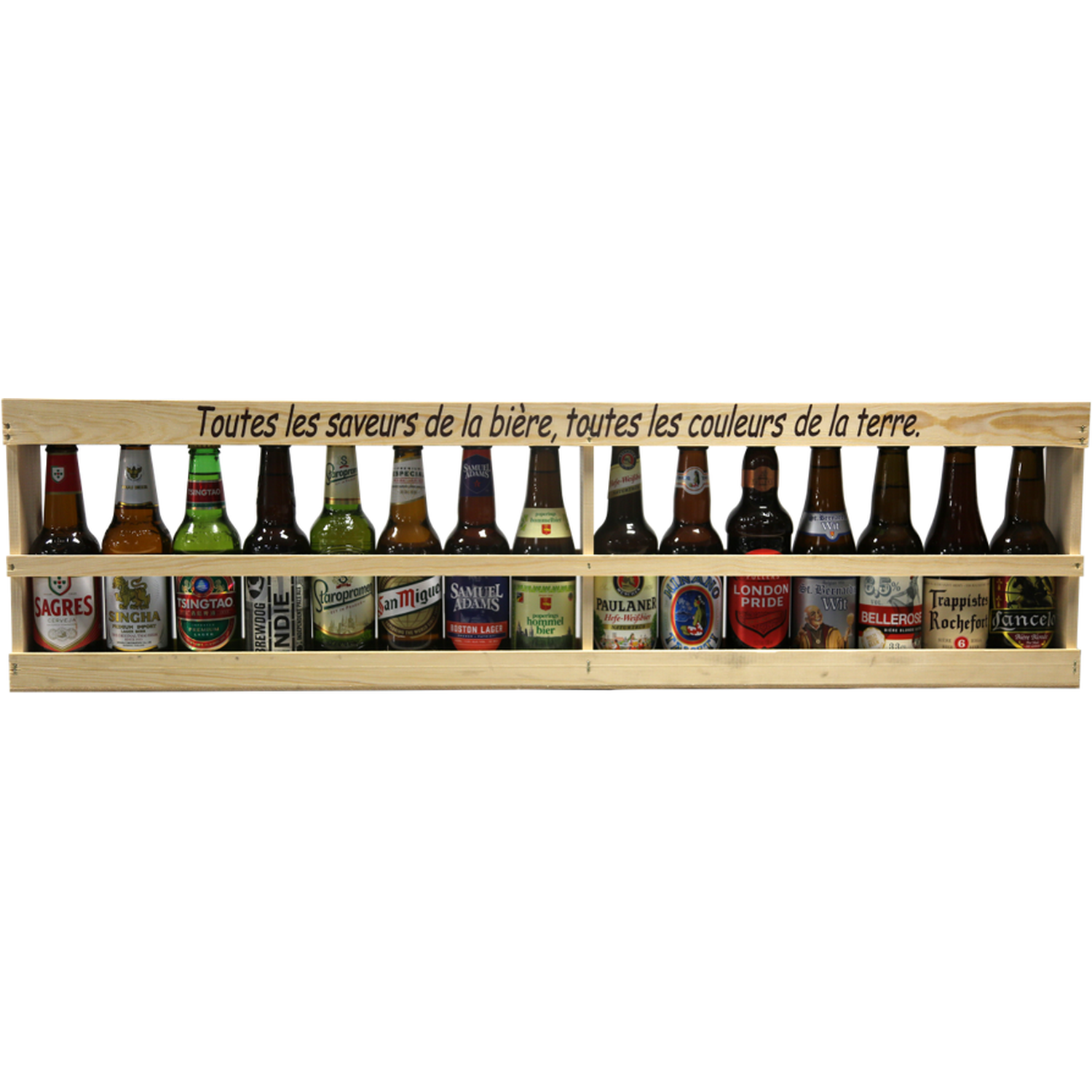 Coffret de Bière Selection monde IBB : le coffret de 8 bouteilles