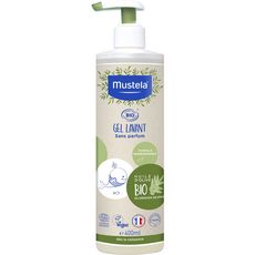 MUSTELA Mustela Gel lavant sans parfum à l'huile d'olive bio 400ml 400ml